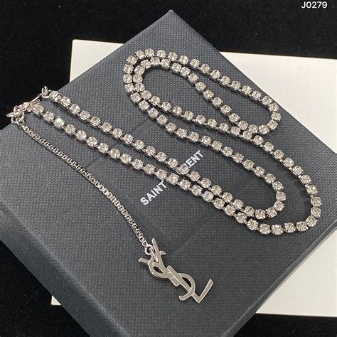 ysl necklace replica|ysl necklace women's.